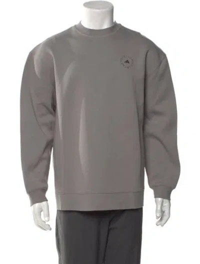 Pre-owned Stella Mccartney Crew Neck Long Sleeve Pullover In Gray