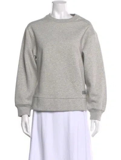 Pre-owned Stella Mccartney Crew Neck Long Sleeve Sweatshirt In Gray