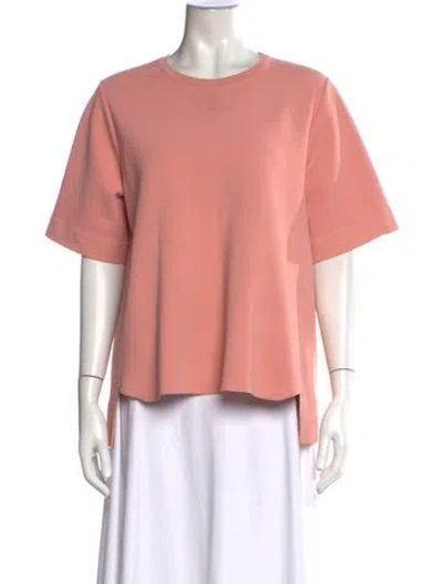Pre-owned Stella Mccartney Crew Neck Short Sleeve Top In Pink