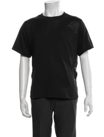 Pre-owned Stella Mccartney Crew Neck Short Sleeve T-shirt In Black