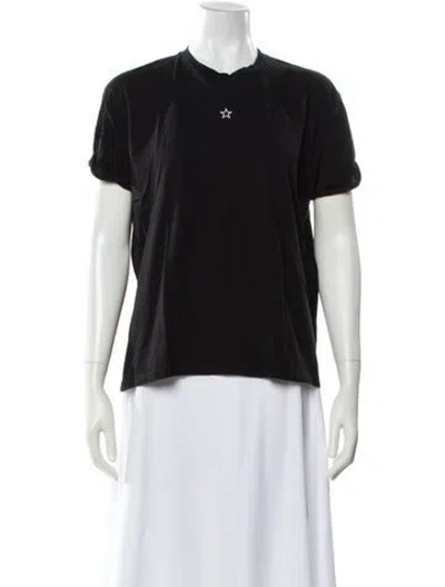 Pre-owned Stella Mccartney Crew Neck Short Sleeve T-shirt In Gray