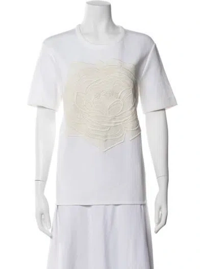 Pre-owned Stella Mccartney Crew Neck Short Sleeve T-shirt In Neutral