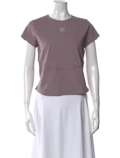 Pre-owned Stella Mccartney Crew Neck Short Sleeve T-shirt In Purple