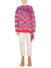 Stella Mccartney Crew Neck Sweater In Multi