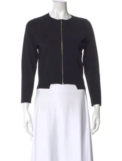 Pre-owned Stella Mccartney Crew Neck Sweater In Black