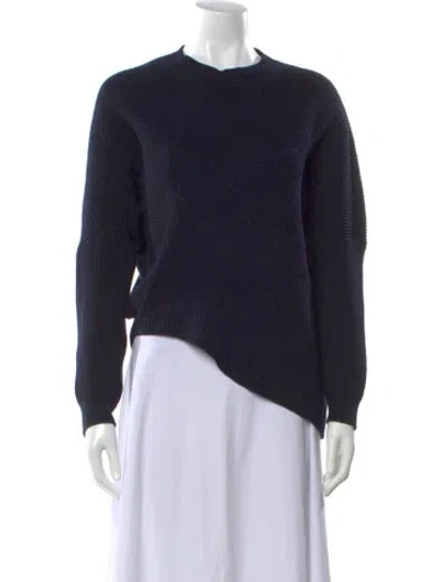 Pre-owned Stella Mccartney Crew Neck Sweater In Blue