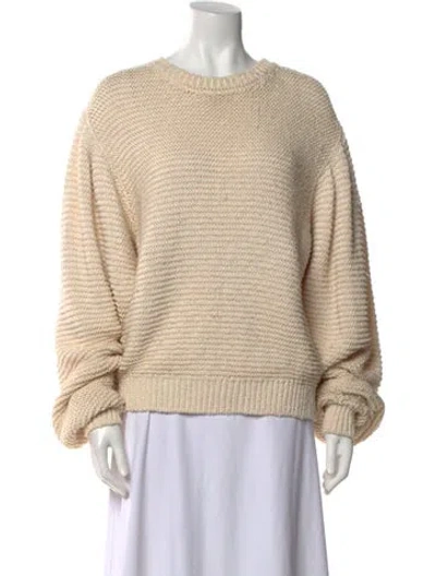 Pre-owned Stella Mccartney Crew Neck Sweater In Neutral