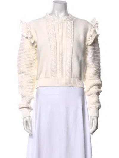 Pre-owned Stella Mccartney Crew Neck Sweater In Neutral