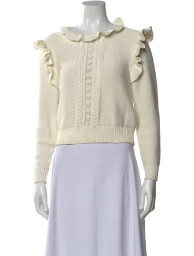 Pre-owned Stella Mccartney Crew Neck Sweater In Neutral