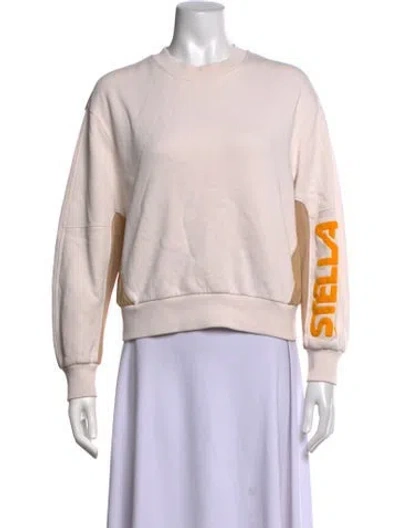 Pre-owned Stella Mccartney Crew Neck Sweater In Neutrals