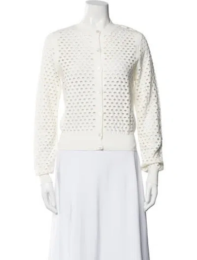 Pre-owned Stella Mccartney Crew Neck Sweater In Yellow