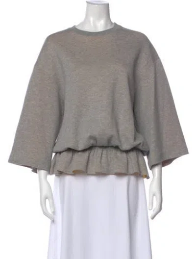 Pre-owned Stella Mccartney Crew Neck Three-quarter Sleeve Sweatshirt In Multi