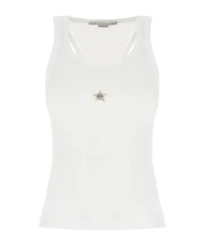 Stella Mccartney Crew Neck Vest In White