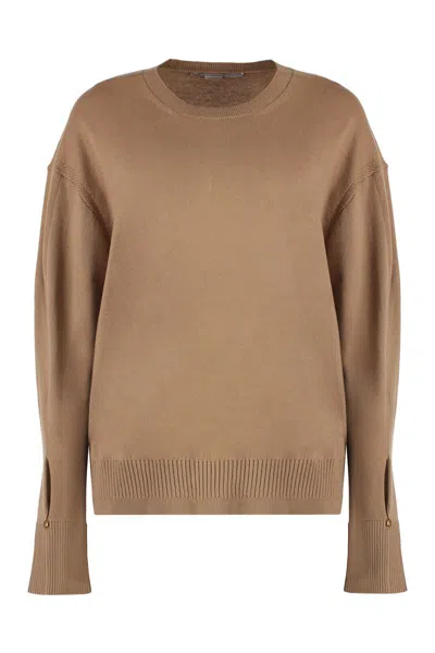 STELLA MCCARTNEY STELLA MCCARTNEY CREW-NECK WOOL SWEATER