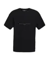Stella Mccartney T-shirt With Logo Print And Crew Neckline In Black