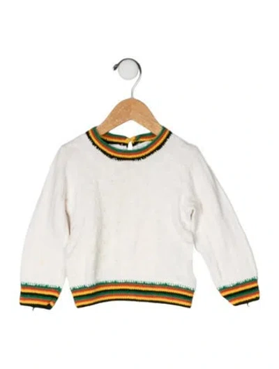 Pre-owned Stella Mccartney Babies' Crewneck Knit Sweater In Neutral
