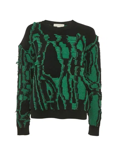 Pre-owned Stella Mccartney Crew-neck Sweater In Black