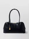 Stella Mccartney Croc-embossed Shoulder Bags Padlock Detail