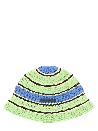 Stella Mccartney Crochet Bucket Hat In Multicolour