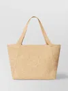 Stella Mccartney Crochet Raffia Tote Bag