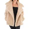 Stella Mccartney Cropped Faux-fur Coat In Brown