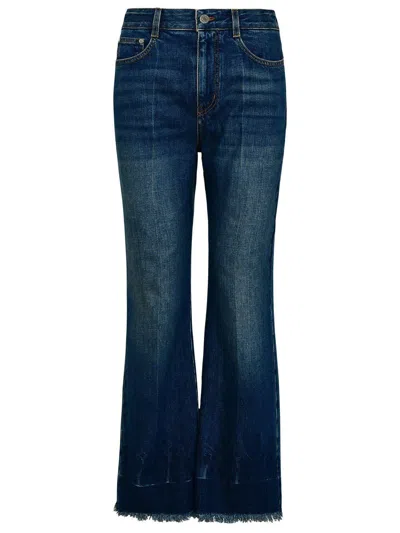 STELLA MCCARTNEY CROPPED FLARED JEANS