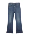 Shop Stella Mccartney Cropped Flared Jeans In Blue