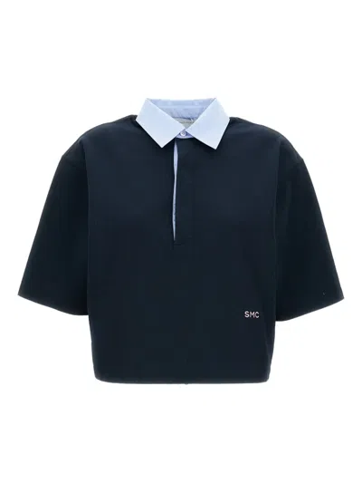 STELLA MCCARTNEY CROPPED POLO SHIRT