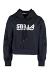Stella Mccartney Logo Print Jerseysweatshirt Hoodie