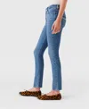 Stella Mccartney Cropped Skinny Jeans In Blue