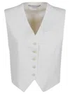Stella Mccartney Tailored Waistcoat In High-quality Wool Blend