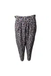 Stella Mccartney Cropped Trousers In Floral Print Silk In Multi