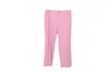 Stella Mccartney Cropped Wide Leg Pants In Pink Wool In Pink