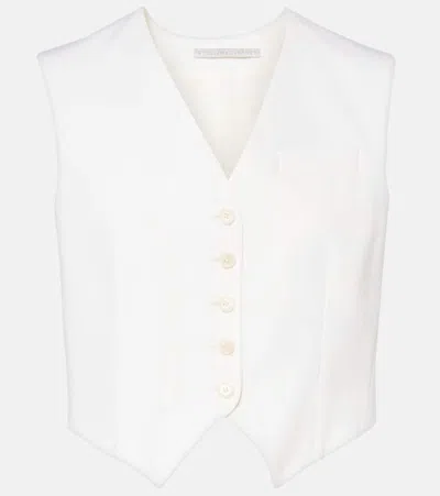 STELLA MCCARTNEY CROPPED WOOL VEST