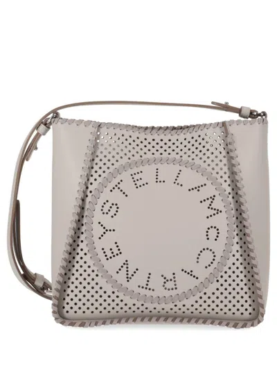 Stella Mccartney Crossbody Bag Perforated Eco Alter Mat In Brown