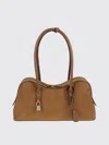 Stella Mccartney Camel Synthetic Leather Ryder Medium Shoulder Bag