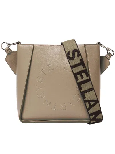 Stella Mccartney Crossbody Embossed Grainy Bags In Brown
