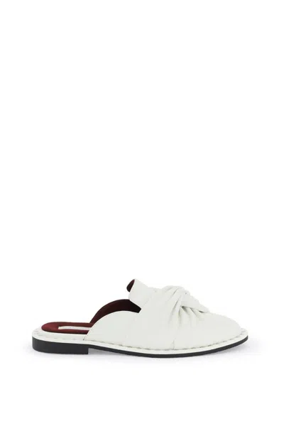 STELLA MCCARTNEY CROSSED-STRAP MULES