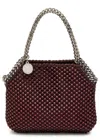 Stella Mccartney Crystal-embellished Mesh Top Handle Bag