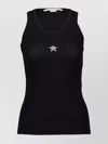 Stella Mccartney Star Appliqué Ribbed Tank Top