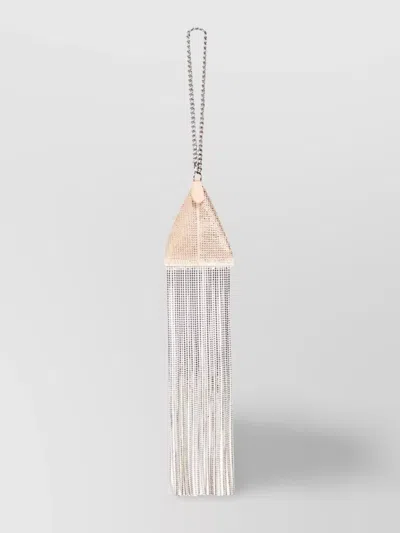 Stella Mccartney Crystal Fringed Mini Bag