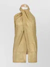 Stella Mccartney Crystal Halterneck Top Georgette