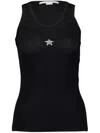 Stella Mccartney Star Appliqué Ribbed Tank Top
