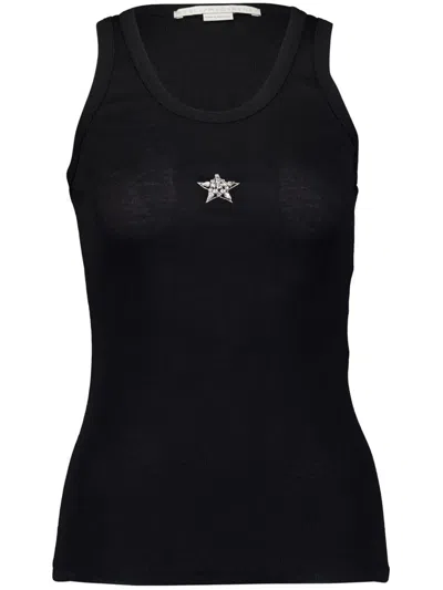 STELLA MCCARTNEY STELLA MCCARTNEY CRYSTAL MINI STAR TANK TOP