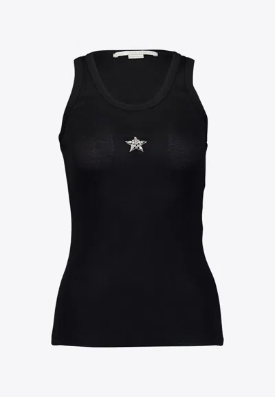 STELLA MCCARTNEY CRYSTAL MINI STAR TANK TOP