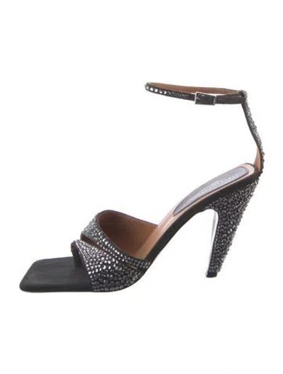 Pre-owned Stella Mccartney Crystal Sandals In Multi