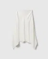 Stella Mccartney Curved Hem Satin Midi Skirt