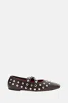 Stella Mccartney Ryder Popper-studded Ballet Flats