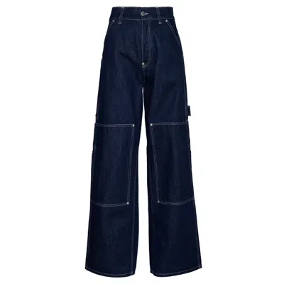 Stella Mccartney Dark Blue S-wave Cargo Jeans