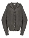 Stella Mccartney Dark Grey Cashmere Wool Blend